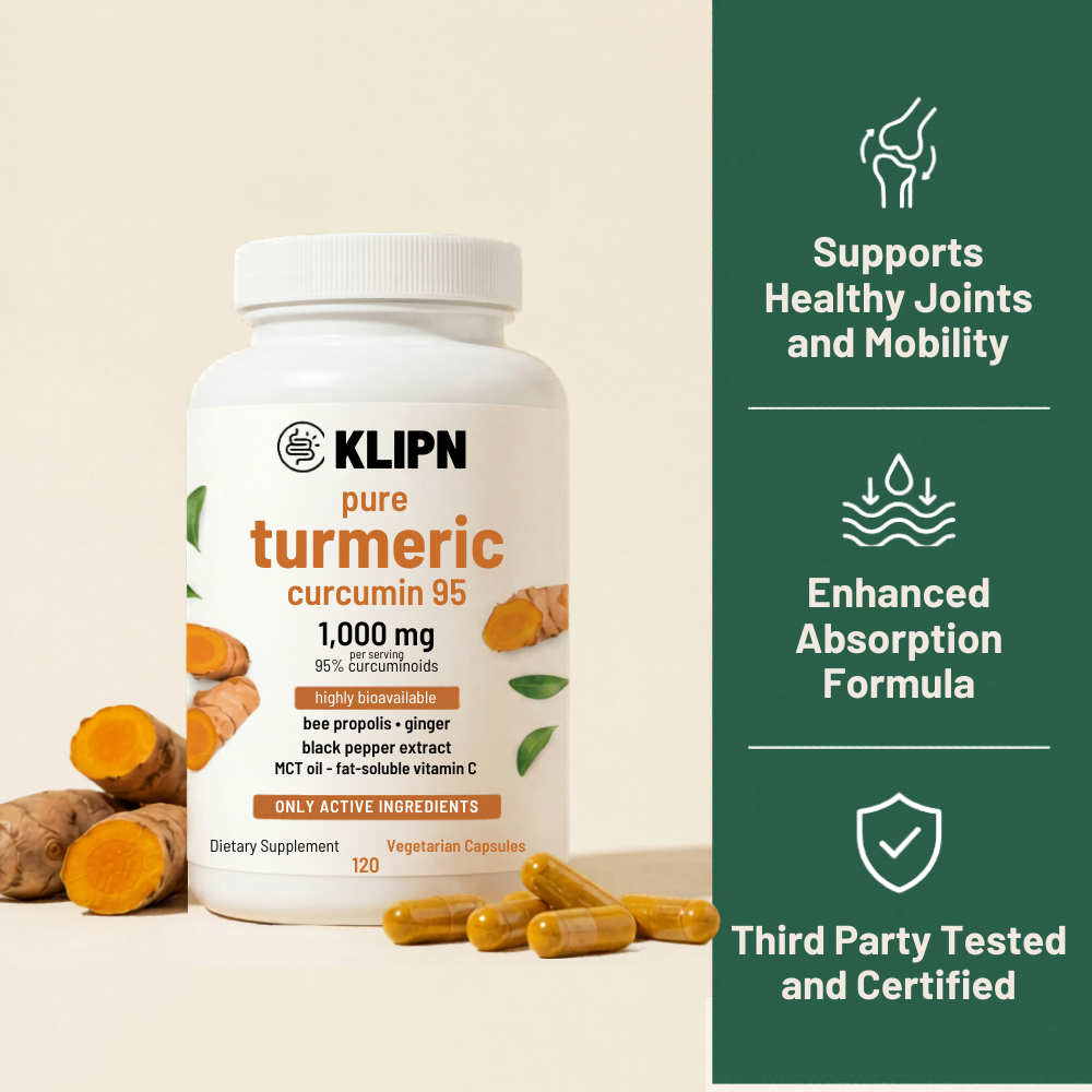 VitalFlow™ Turmeric Curcumin Capsules