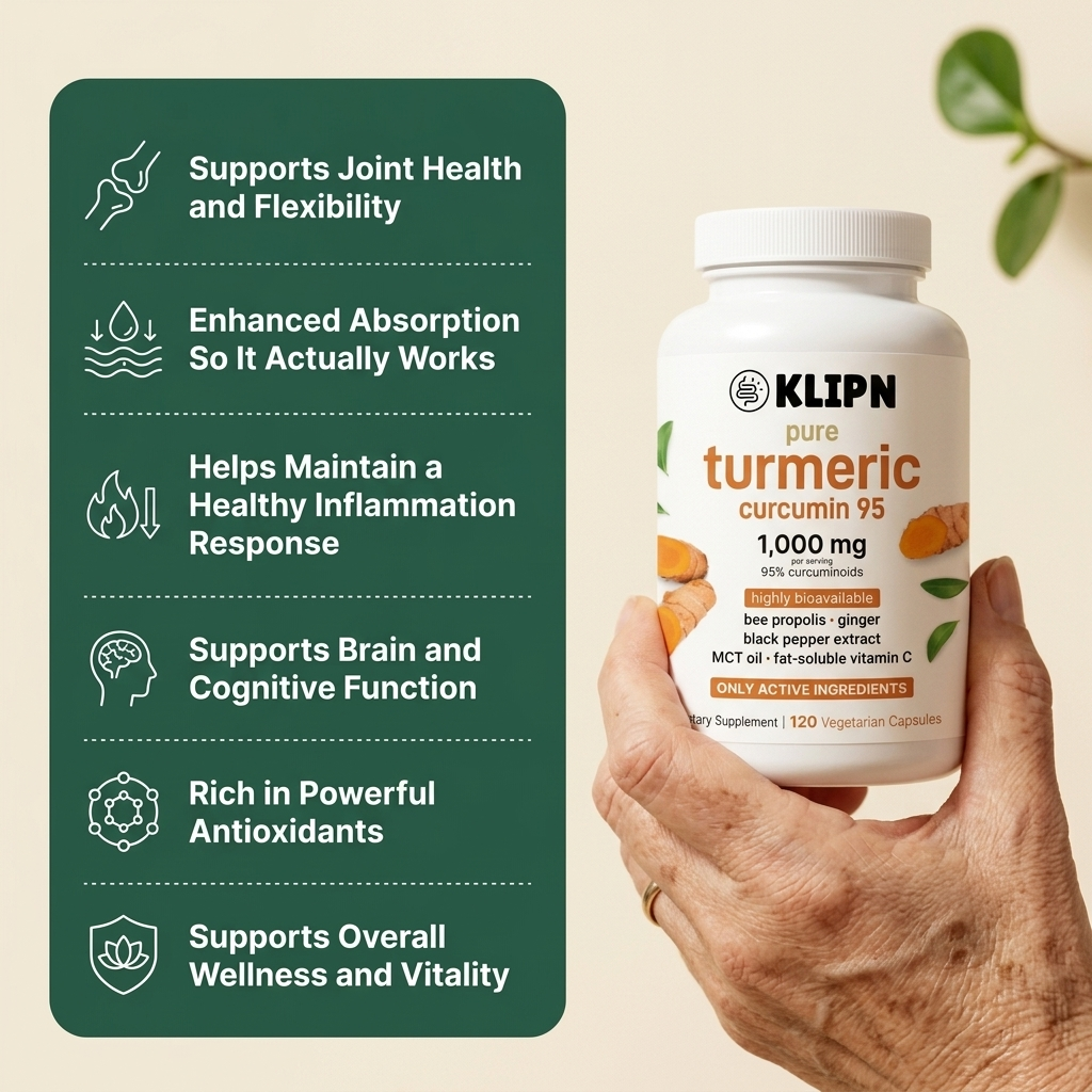 VitalFlow™ Turmeric Curcumin Capsules