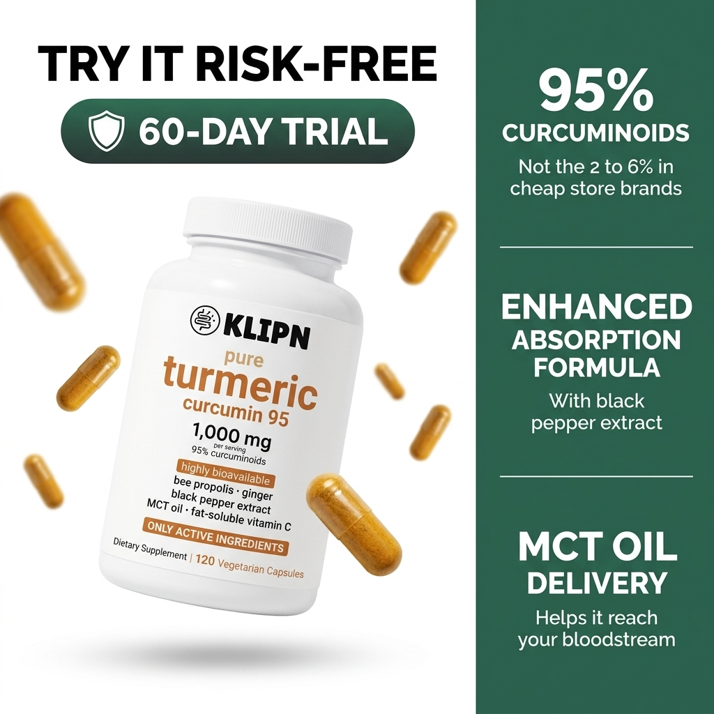 VitalFlow™ Turmeric Curcumin Capsules